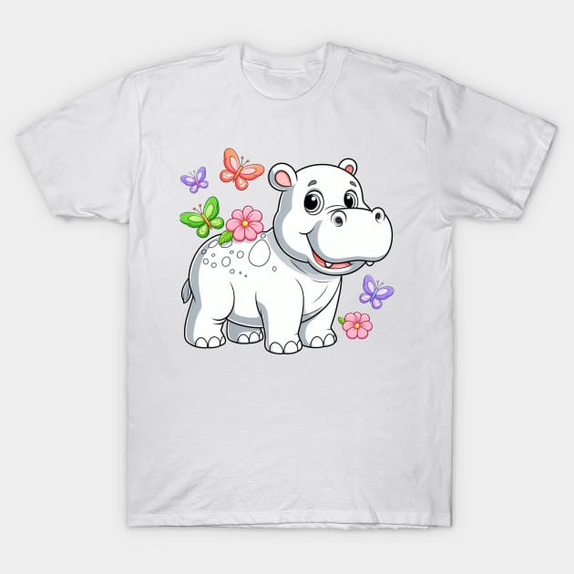 Dear Hippo T-Shirt by NayaRara